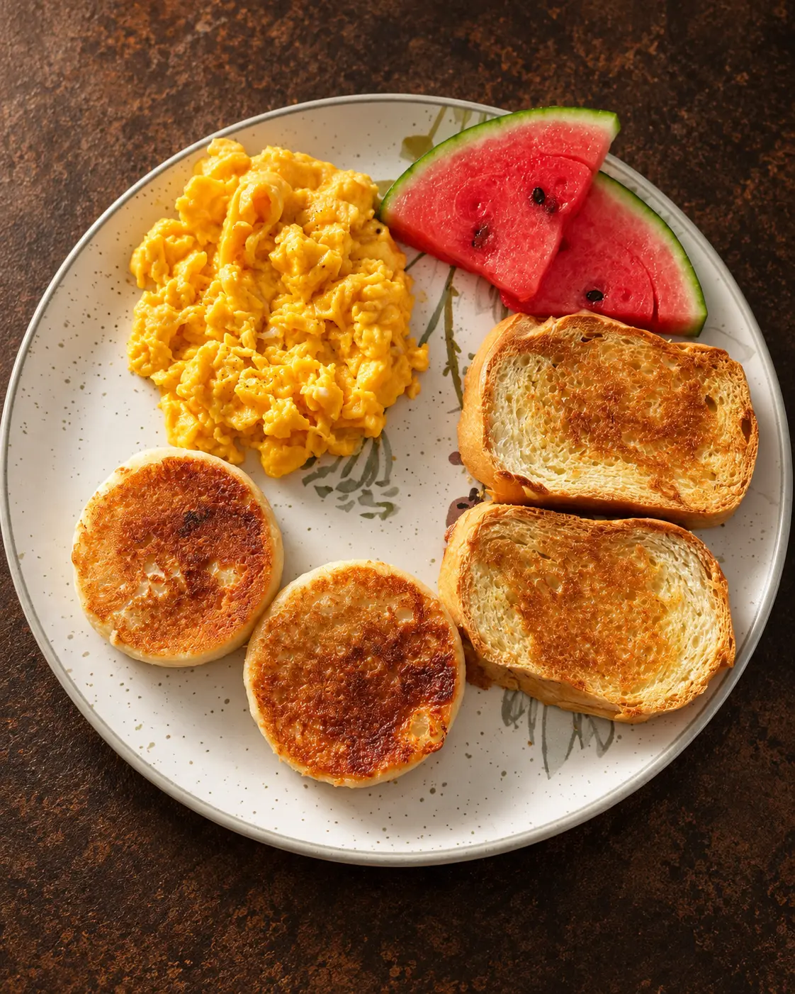 Huevos con Arepitas de Queso de Burddo